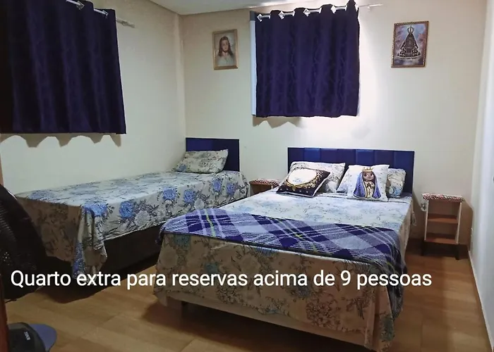Casa a 5 minutos a pé da Basílica e da feira em Aparecida